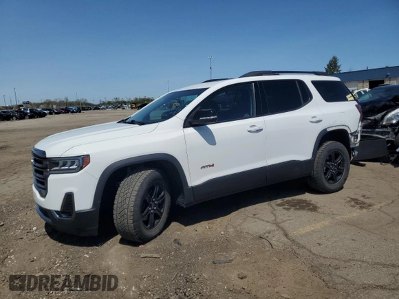 2020 GMC Acadia AT4 z VIN 1GKKNLLS3LZ171600, wystawiony jako Copart lot #54666755 z przebiegiem 38 347 mil mil oraz Szkoda całkowita • Salvage title. Historia ofert i sprzedaży dostępna na DreamBid. Obrazek 1.