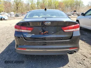 2017 Kia Optima LX with VIN 5XXGT4L3XHG152638, listed as a Copart auction lot 52545065 with 109,006 mi miles and Salvage title. Bid and sale history available at DreamBid. Image 6.