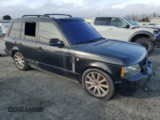2012 Land Rover Range Rover SC z VIN SALMF1E45CA378114, wystawiony jako Copart lot #46380425 z przebiegiem 155 033 mil mil oraz Czysty tytuł • Clean title. Historia ofert i sprzedaży dostępna na DreamBid. Obrazek 4.