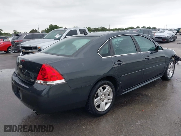 2013 Chevrolet Impala LT with VIN 2G1WG5E31D1106515, listed as a IAAI auction lot 42166897 with 126,431 mi miles and . Bid and sale history available at DreamBid. Image 4.