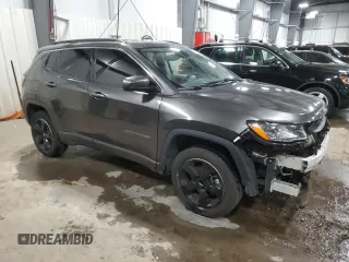 2019 Jeep Compass Altitude with VIN 3C4NJDBB9KT659774, listed as a Copart auction lot 81197214 with 135,196 mi miles and Non repairable. Bid and sale history available at DreamBid. Image 4.