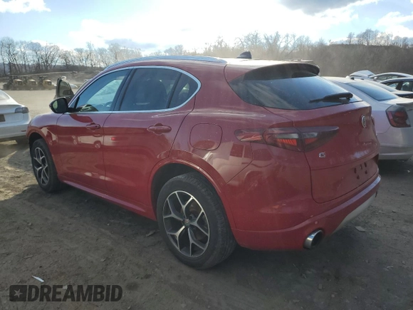 2021 Alfa Romeo Stelvio Ti z VIN ZASPAKBN5M7D00170, wystawiony jako Copart lot #41510865 z przebiegiem 27 492 mil mil oraz Szkoda całkowita • Salvage title. Historia ofert i sprzedaży dostępna na DreamBid. Obrazek 2.