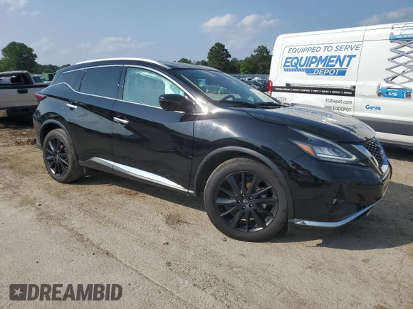 2023 Nissan Murano Platinum z VIN 5N1AZ2DJ5PC142597, wystawiony jako Copart lot #56069314 z przebiegiem 10 550 mil mil oraz Szkoda całkowita • Salvage title. Historia ofert i sprzedaży dostępna na DreamBid. Obrazek 4.