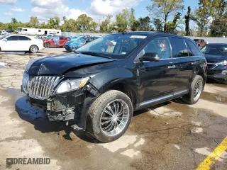 2011 Lincoln MKX with VIN 2LMDJ8JK4BBJ27204, listed as a Copart auction lot 73047494 with 165,848 mi miles and Salvage Title. Bid and sale history available at carsss.com. Image 1.