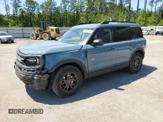 2021 Ford Bronco Sport Big Bend z VIN 3FMCR9B61MRA96683, wystawiony jako Copart lot #52989195 z przebiegiem 31 214 mil mil oraz Szkoda całkowita • Salvage title. Historia ofert i sprzedaży dostępna na DreamBid. Obrazek 1.