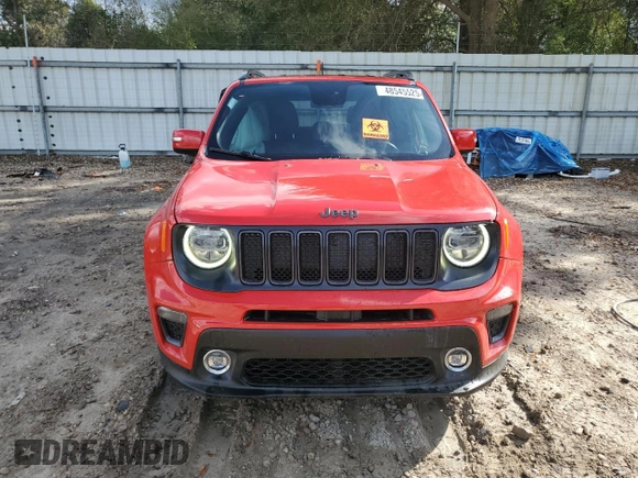 2019 Jeep Renegade Limited with VIN ZACNJAB10KPK11370, listed as a Copart auction lot 48545525 with 88,216 mi miles and Salvage Title. Bid and sale history available at DreamBid. Image 5.