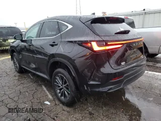 2023 Lexus NX with VIN 2T2ADCEZ9PC002696, listed as a Copart auction lot 38723733 with 350 mi miles. Bid and sale history available at carsss.com. Image 2.
