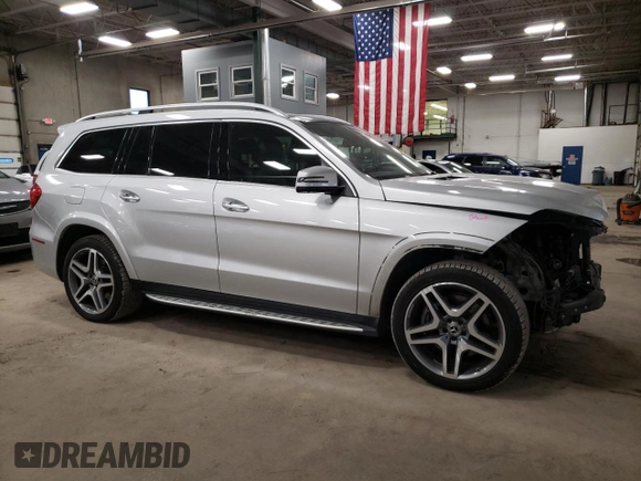 2019 Mercedes-Benz GLS 550 with VIN 4JGDF7DE2KB199019, listed as a Copart auction lot 38780634 with 38,367 mi miles and . Bid and sale history available at DreamBid. Image 4.
