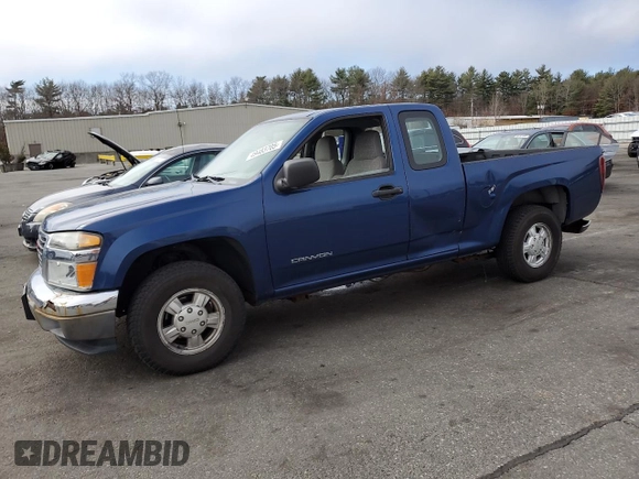 2005 GMC Canyon z VIN 1GTCS198258227947, wystawiony jako Copart lot #49483705 z przebiegiem 129 596 mil mil oraz Szkoda całkowita • Salvage title. Historia ofert i sprzedaży dostępna na DreamBid. Obrazek 1.