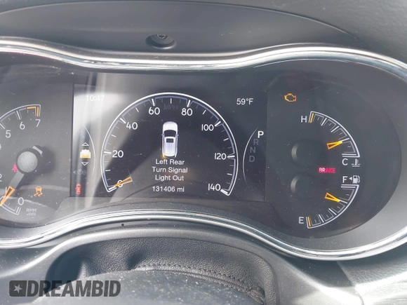 2018 Jeep Grand Cherokee Laredo E with VIN 1C4RJEAG3JC300760, listed as a IAAI auction lot 41811734 with 131,406 mi miles. Bid and sale history available at carsss.com. Image 7.