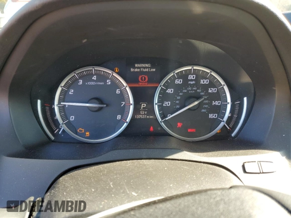 2015 Acura MDX with VIN 5FRYD3H2XFB007206, listed as a Copart auction lot 88594225 with 137,537 mi miles and Salvage title. Bid and sale history available at DreamBid. Image 9.