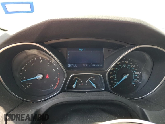 2012 Ford Focus SE with VIN 1FAHP3F28CL409784, listed as a Copart auction lot 54157155 with 178,460 mi miles and Salvage Title. Bid and sale history available at carsss.com. Image 9.