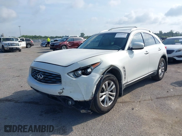 2010 Infiniti FX z VIN JN8AS1MUXAM800384, wystawiony jako IAAI lot #42458960 z przebiegiem 142 976 mil mil oraz . Historia ofert i sprzedaży dostępna na DreamBid. Obrazek 2.