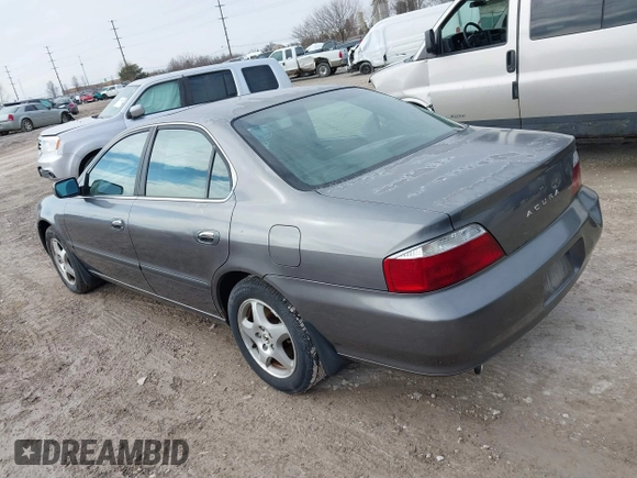 2003 Acura TL with VIN 19UUA56623A008219, listed as a IAAI auction lot 41674372 with 240,371 mi miles. Bid and sale history available at carsss.com. Image 3.