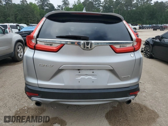 2018 Honda CR-V Touring with VIN 7FARW1H91JE039573, listed as a Copart auction lot 54144205 with 87,704 mi miles and Salvage Title. Bid and sale history available at DreamBid. Image 6.