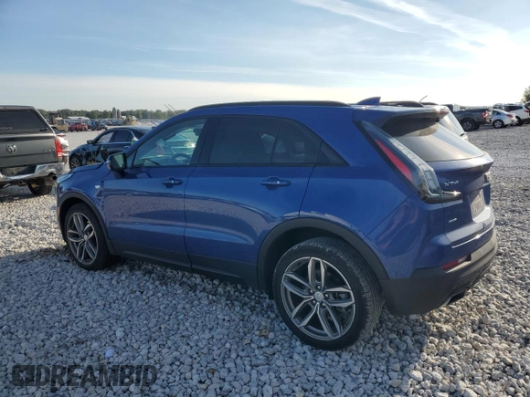 2023 Cadillac XT4 AWD Sport with VIN 1GYFZFR47PF139892, listed as a Copart auction lot 69779694 with 21,624 mi miles and Clean Title. Bid and sale history available at carsss.com. Image 2.