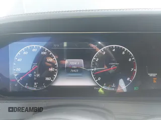 2018 Mercedes-Benz S 560 with VIN WDDUG8DB0JA385097, listed as a IAAI auction lot 41384874 with 76,423 mi miles and . Bid and sale history available at carsss.com. Image 7.