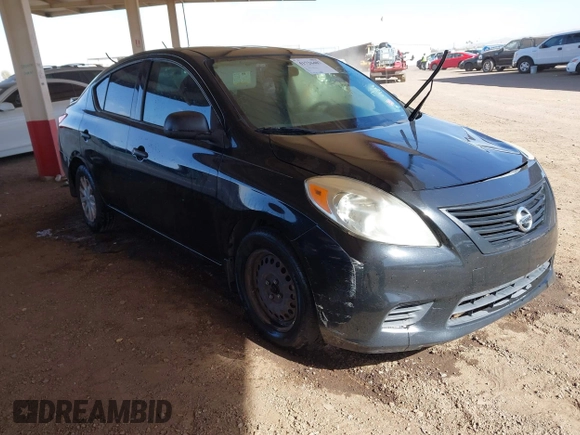 2012 Nissan Versa SL with VIN 3N1CN7AP1CL926548, listed as a IAAI auction lot 41726407 with 179,709 mi miles and . Bid and sale history available at carsss.com. Image 1.