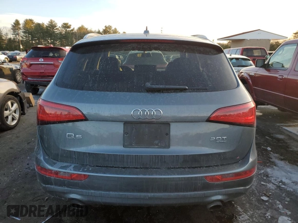 2013 Audi Q5 Premium with VIN WA1CFAFP9DA031506, listed as a Copart auction lot 42176665 with 98,951 mi miles and Salvage Title. Bid and sale history available at carsss.com. Image 6.