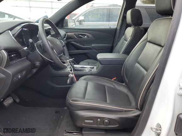 2023 Chevrolet Traverse Premier with VIN 1GNEVKKWXPJ131582, listed as a Copart auction lot 43123875 with 23,011 mi miles and Salvage Title. Bid and sale history available at carsss.com. Image 7.