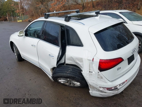 2017 Audi Q5 Premium with VIN WA1C2AFP3HA024746, listed as a IAAI auction lot 41063170 with 96,815 mi miles. Bid and sale history available at carsss.com. Image 3.