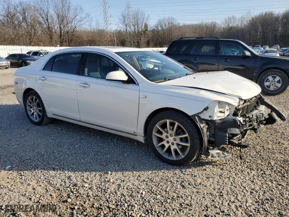 2008 Chevrolet Malibu LTZ with VIN 1G1ZK577X8F277130, listed as a Copart auction lot 45578185 with 144,464 mi miles and Clean Title. Bid and sale history available at carsss.com. Image 4.