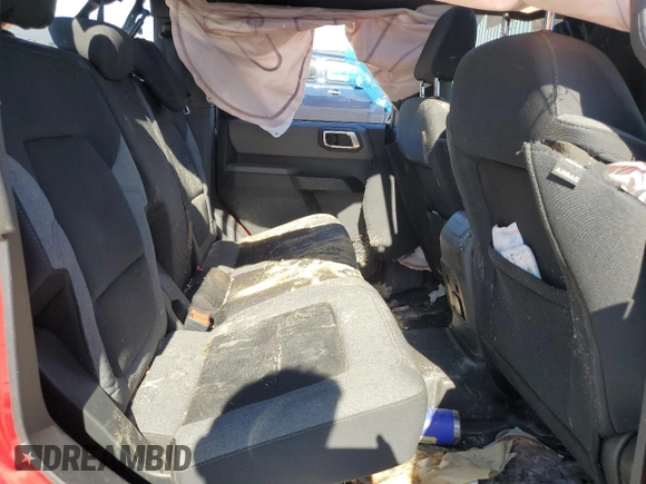 2021 Ford Bronco with VIN 1FMDE5BH1MLB00420, listed as a Copart auction lot 61452524 with 32,260 mi miles and Salvage Title. Bid and sale history available at DreamBid. Image 11.
