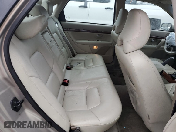 2005 Volvo S80 with VIN YV1TS592051407935, listed as a Copart auction lot 40319174 with 0 mi miles and Salvage Title. Bid and sale history available at carsss.com. Image 11.