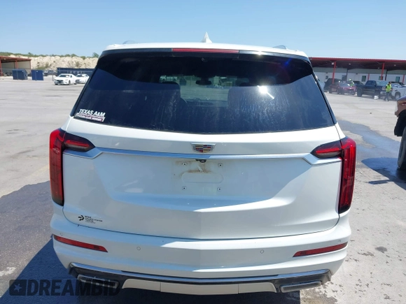 2021 Cadillac XT6 Premium Luxury with VIN 1GYKPCRS2MZ151718, listed as a IAAI auction lot 41978392 with 58,230 mi miles and . Bid and sale history available at DreamBid. Image 16.