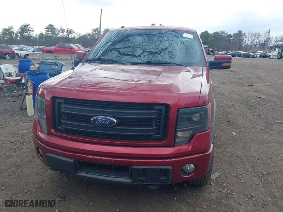 2014 Ford F-150 XL with VIN 1FTFW1ET5EKG39875, listed as a IAAI auction lot 41795435 with 133,062 mi miles. Bid and sale history available at carsss.com. Image 12.
