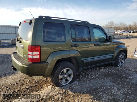 2008 Jeep Liberty Sport with VIN 1J8GN28K58W261546, listed as a Copart auction lot 42100085 with 162,876 mi miles and Non Repairable. Bid and sale history available at carsss.com. Image 3.