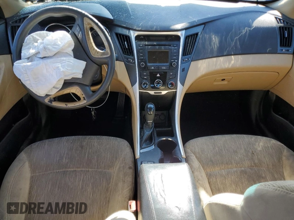 2014 Hyundai Sonata GLS with VIN 5NPEB4AC7EH945098, listed as a Copart auction lot 46287275 with Not Provided miles and Salvage Title. Bid and sale history available at carsss.com. Image 8.