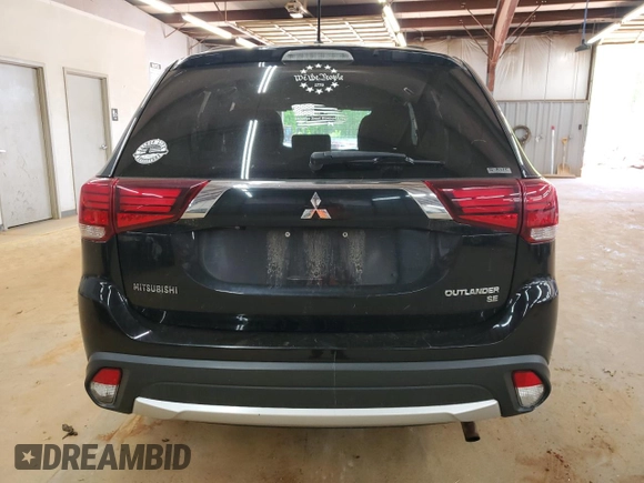2016 Mitsubishi Outlander SE with VIN JA4AZ3A32GZ007066, listed as a Copart auction lot 53153005 with 176,989 mi miles and Salvage title. Bid and sale history available at DreamBid. Image 6.