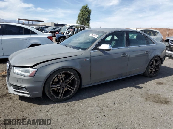 2013 Audi S4 Premium Plus with VIN WAUBGAFLXDA092341, listed as a Copart auction lot 75766344 with 74,088 mi miles and Salvage Title. Bid and sale history available at carsss.com. Image 1.