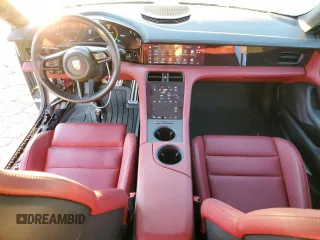2022 Porsche Taycan 4 with VIN WP0BA2Y10NSA67274, listed as a Copart auction lot 84293924 with 33,234 mi miles and Salvage title. Bid and sale history available at DreamBid. Image 8.