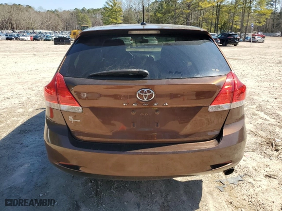 2011 Toyota Venza with VIN 4T3ZA3BB0BU052960, listed as a Copart auction lot 46176495 with NaN miles and Salvage Title. Bid and sale history available at carsss.com. Image 6.