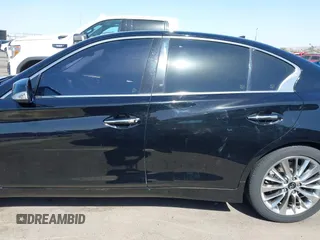 2020 Infiniti Q50 Luxe with VIN JN1EV7AP1LM206746, listed as a IAAI auction lot 42115920 with 94,394 mi miles and . Bid and sale history available at DreamBid. Image 15.