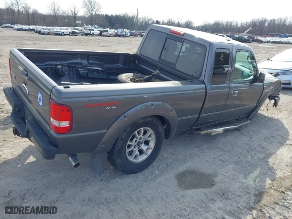 2011 Ford Ranger XLT with VIN 1FTLR4FE6BPA75535, listed as a IAAI auction lot 41601891 with 121,326 mi miles. Bid and sale history available at carsss.com. Image 4.