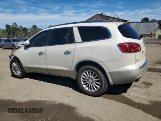 2011 Buick Enclave CXL-1 with VIN 5GAKRBED7BJ242191, listed as a Copart auction lot 47800485 with 0 mi miles and Salvage Title. Bid and sale history available at carsss.com. Image 2.