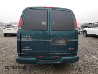 1998 GMC Savana Cargo Van YF7 with VIN 1GDFG15R5W1096726, listed as a Copart auction lot 83836574 with 0 mi miles and Salvage Title. Bid and sale history available at carsss.com. Image 6.