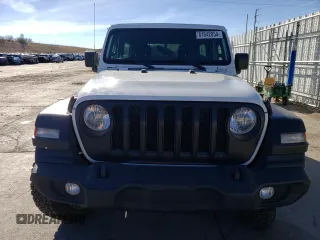 2022 Jeep Wrangler Unlimited Sport S z VIN 1C4HJXDN7NW183867, wystawiony jako Copart lot #81642054 z przebiegiem 73 203 mil mil oraz Szkoda całkowita • Salvage title. Historia ofert i sprzedaży dostępna na DreamBid. Obrazek 5.