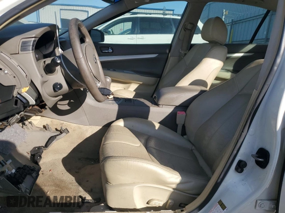 2008 Infiniti G35 Journey with VIN JNKBV61E78M200268, listed as a Copart auction lot 60559905 with Not provided miles and Salvage title. Bid and sale history available at DreamBid. Image 7.