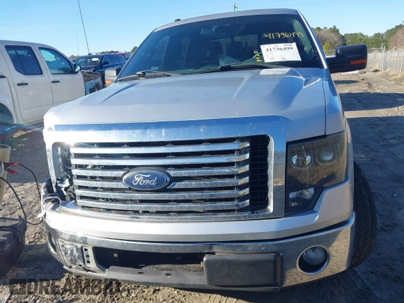 2012 Ford F-150 XL with VIN 1FTFW1CF7CKD28801, listed as a IAAI auction lot 41736499 with 166,001 mi miles. Bid and sale history available at carsss.com. Image 11.