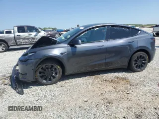 2022 Tesla Model Y Long Range z VIN 7SAYGDEE9NA014319, wystawiony jako Copart lot #53003555 z przebiegiem Nie podano mil oraz Szkody całkowita. Historia ofert i sprzedaży dostępna na DreamBid. Obrazek 1.