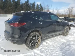 2024 Chevrolet Blazer RS with VIN 3GNKBKRS4RS181104, listed as a Copart auction lot 44614225 with 10,494 mi miles and Salvage title. Bid and sale history available at DreamBid. Image 3.