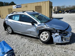 2017 Subaru Impreza Premium with VIN 4S3GTAD61H3748874, listed as a Copart auction lot 50499685 with 93,800 mi miles and Salvage Title. Bid and sale history available at carsss.com. Image 4.