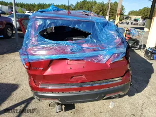 2018 Ford Explorer Limited with VIN 1FM5K7FH3JGA93493, listed as a Copart auction lot 79560194 with 0 mi miles and Salvage Title. Bid and sale history available at carsss.com. Image 6.