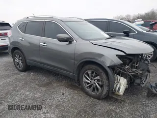 2015 Nissan Rogue SL with VIN 5N1AT2MT7FC863361, listed as a IAAI auction lot 41282002 with 145,914 mi miles. Bid and sale history available at carsss.com. Image 14.