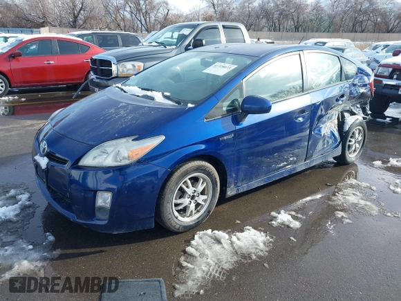 2010 Toyota Prius II with VIN JTDKN3DU1A5184264, listed as a IAAI auction lot 41728073 with 124,647 mi miles and . Bid and sale history available at DreamBid. Image 18.
