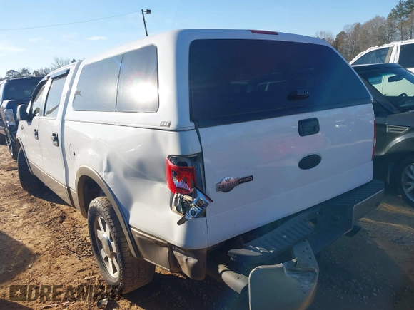 2006 Ford F-150 XLT with VIN 1FTPW12V86KC17174, listed as a IAAI auction lot 41362847 with 136,397 mi miles. Bid and sale history available at carsss.com. Image 3.
